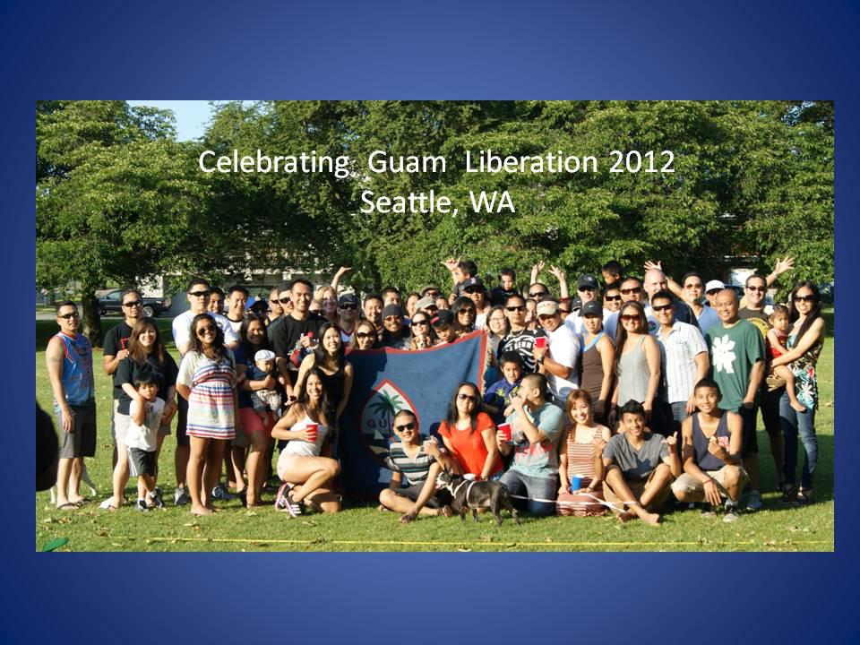 Guam Liberation Seattle Washington 2012.