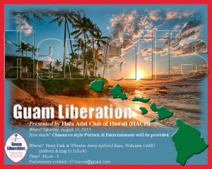 Guam Liberation Hawaii 2013