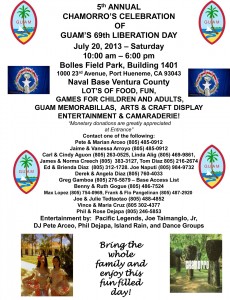 Ventura and Port Hueneme, CA Guam Liberation