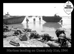 Marines on Guam July 21st 1944
