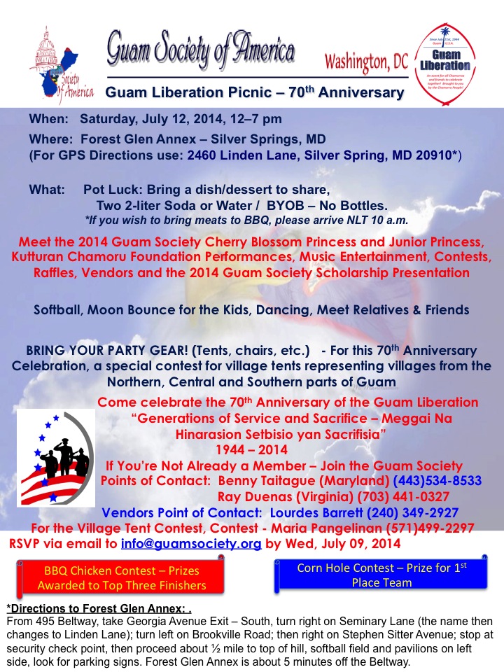 Silver Spring, Maryland | Guam Liberation