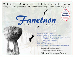 San Diego Guam Liberation 2015