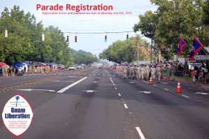 71st Guam Liberation Parade Registration