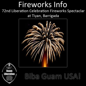 72nd Fireworks Info
