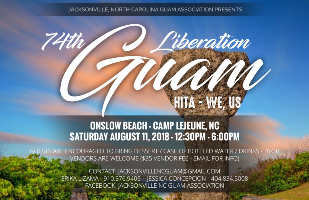 Jacksonville, North Carolina Guam Liberation